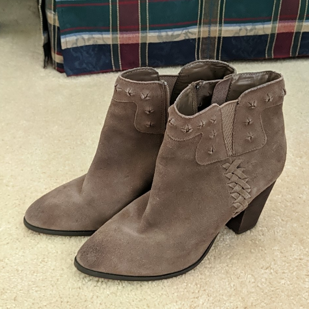 Dolce Vita Suede Ankle Booties